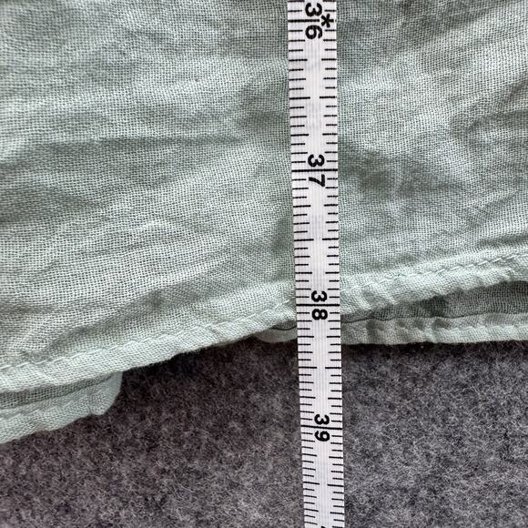 Sundance JP and Mattie Womens Dress Seafoam Size S Crinkle Cotton Cottagecore - Picture 12 of 15